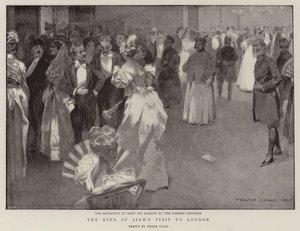 La visita del Rey de Siam a Londres de Frank Craig
